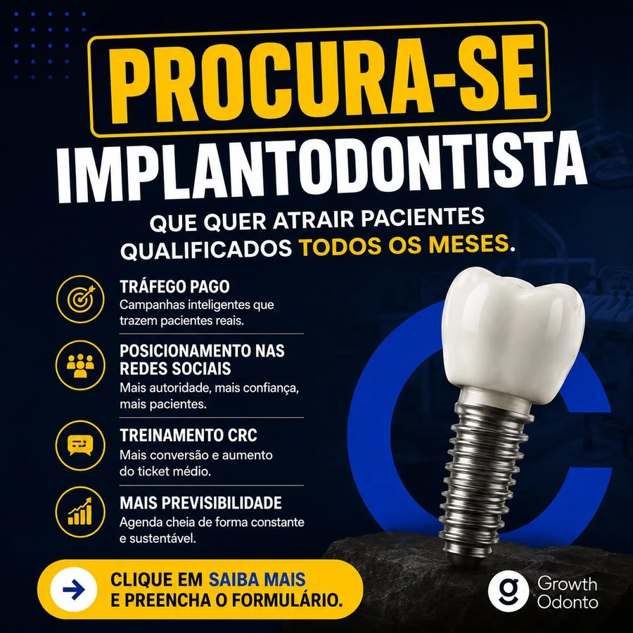Anúncio de Growth Odonto