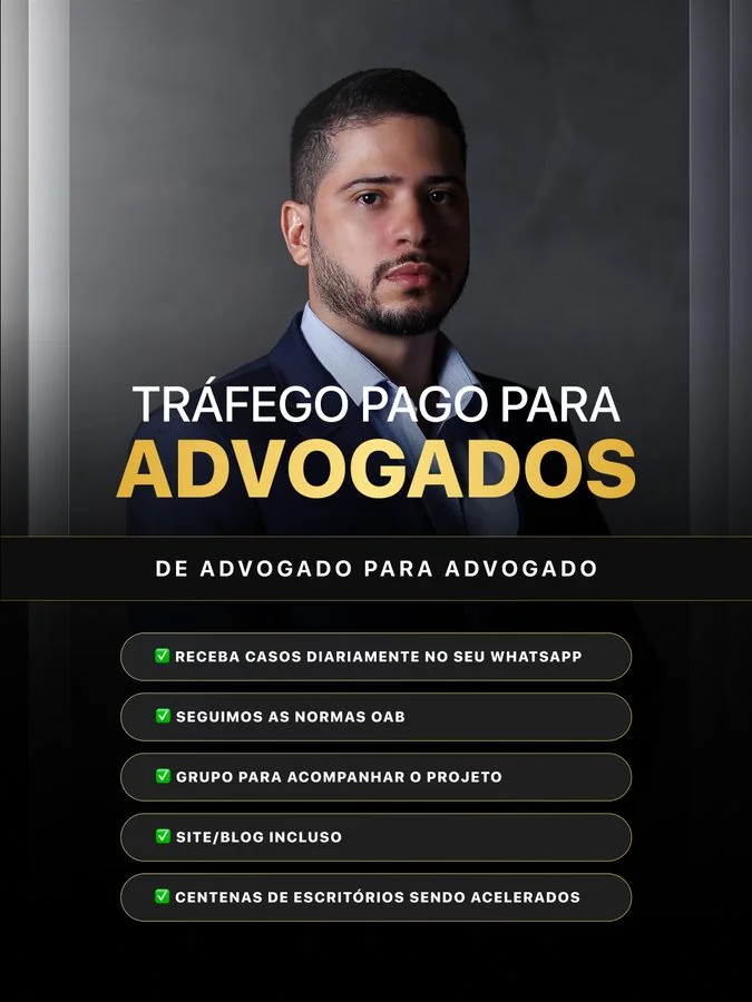 Anúncio de Laquila Marketing -  Tráfego para Advogados